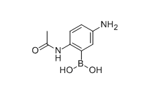 2-Acetamido-5-aminophenylboronic acid